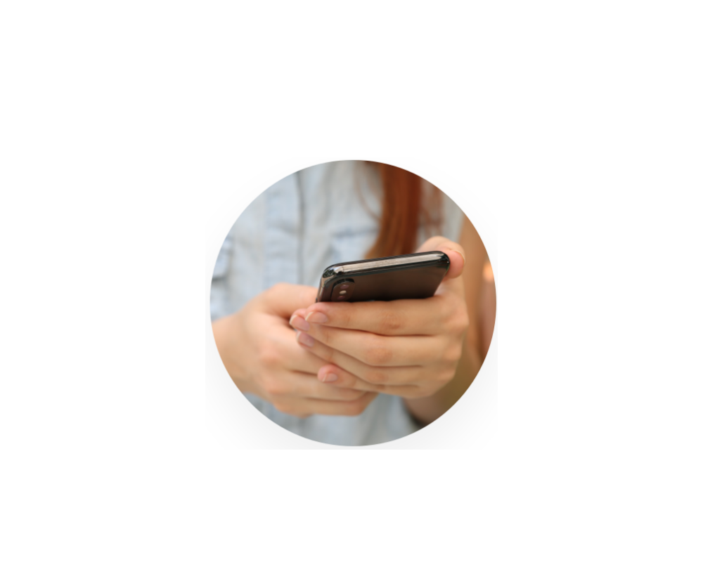 Membership application on a phone