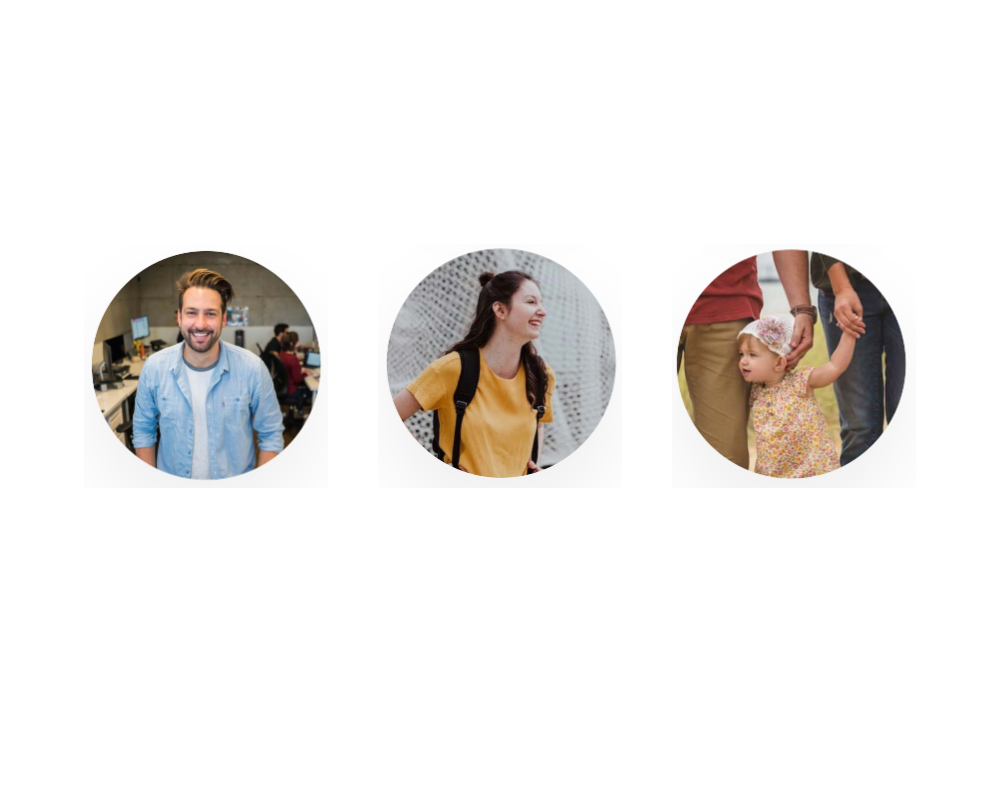 Customer groups, recomposed for mobile
