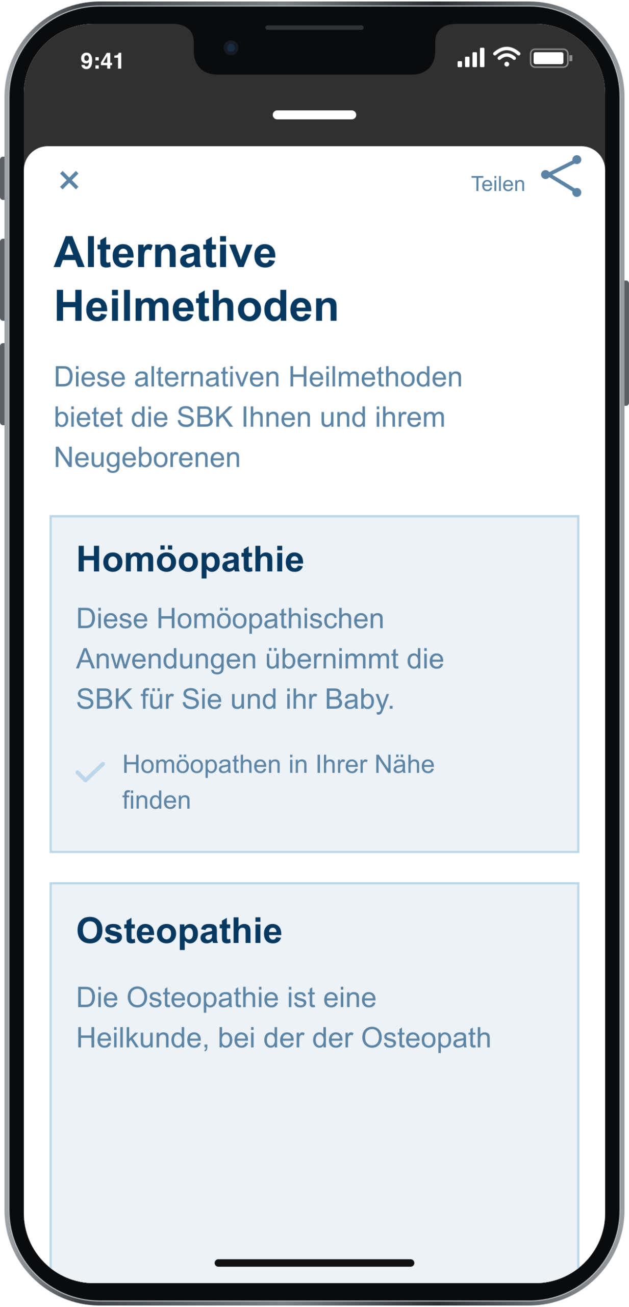 SBK — Alternative Heilmethoden, iPhone 13 Pro